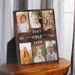 Plaque Photo Meilleur NaNa jamais - Petits-enfants Bois Collage<br><div class="desc">Célébrez le "meilleur NaNa jamais jamais" avec cette Plaque de collage photo pour petits-enfants personnalisée. Ce cadeau plein de coeur comprend un collage magnifiquement arrangé de photos chères capturant des moments spéciaux, complété par un message d'amour. Conçu à partir de matériaux de haute qualité avec une finition épurée, il est...</div>