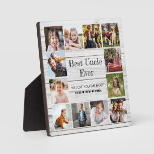 Plaque Photo Meilleur Oncle Ever 12 photo Collage