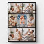 Plaque Photo Meilleur Papa Personnalisé | Fête des Pères person (Devant)
