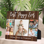 Plaque Photo Meilleur Pavot Jamais Petits-Enfants 5 Photo Colla<br><div class="desc">Créez votre propre cadeau photo pour pavot avec plusieurs photos de petits-enfants. Donnez des cadeaux personnalisés avec des noms de petits-enfants pour en faire un souvenir précieux. Les cadeaux de grand-père customisés sont parfaits pour l'anniversaire de grand-père,  la fête des pères,  les grands-parents jour et Noël.</div>