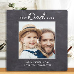 Plaque Photo Meilleure Fête des pères de tableau de bord photo<br><div class="desc">Surprise papa cette fête des pères avec une plaque photo personnalisée. "Best DAD Ever" Personnalisez cette plaque de papa avec la photo, le message et le nom préférés. Visitez notre collection pour les meilleurs cadeaux de fête des pères papa et cadeaux de papa personnalisés. DROIT D'AUTEUR © 2020 Judy Burrows,...</div>