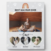 Plaque Photo Meilleure maman de chien Fête toujours (Devant)