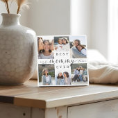 Plaque Photo Meilleure maman Ever Script 6 Photo Collage Keepsa