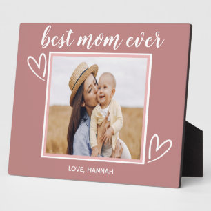 Plaque Photo Meilleure maman jamais Mothers Day