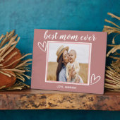 Plaque Photo Meilleure maman jamais Mothers Day (Côté)