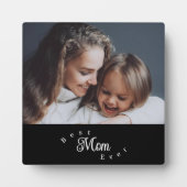 Plaque Photo Meilleure Maman Moderne Simple (Devant)