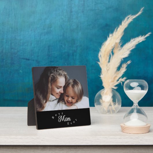 Plaque Photo Meilleure Maman Moderne Simple (Insitu)
