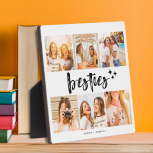 Plaque Photo Meilleures Amies Collage Photo