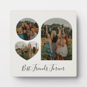 Plaque Photo Meilleures Amies Pour Toujours MAP Forme de Photo