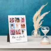 Plaque Photo Meilleurs amis BFF Grille photo Collage Script de (Côté)