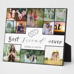 Plaque Photo Meilleurs amis pour toujours Collage personnalis