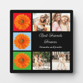 Plaque Photo Meilleurs amis pour toujours personnalisation coll (Devant)