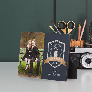 Plaque Photo Meilleurs Gramps Par Par Golf Grand-père Photo