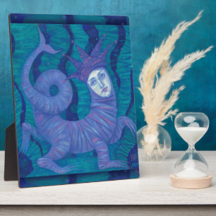 Plaque Photo Melusine, Melusina, imaginaire, surréaliste, eau