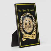 Plaque Photo Membre du conseil d'administration (Côté)