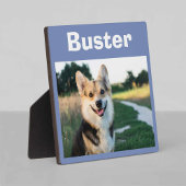 Plaque Photo Mémento de chien de compagnie