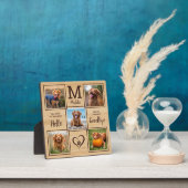 Plaque Photo Mémoire de compagnie personnalisée Perte d'animal  (Insitu)