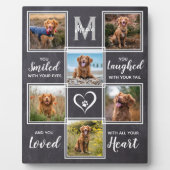 Plaque Photo Mémoire de compagnie rustique Souvenir Collage pho (Devant)