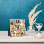 Plaque Photo Mémoire de compagnie unique collage de photos (Insitu)