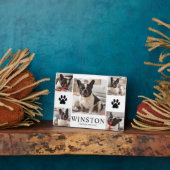 Plaque Photo Mémoire Personnalisée de Compagnon de Compagnie Ph (Côté)