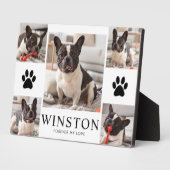 Plaque Photo Mémoire Personnalisée de Compagnon de Compagnie Ph (Côté)