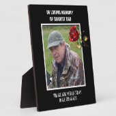 Plaque Photo Mémorial amoureux d'un Mariage manquant (Côté)
