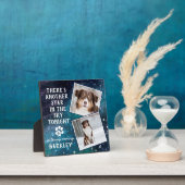 Plaque Photo Mémorial animal de compagnie Perte d'animal Chien (Insitu)