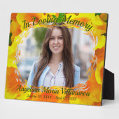 Plaque Photo Mémorial Copa de Oro (Côté)