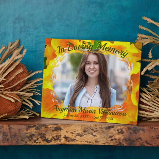 Plaque Photo Mémorial Copa de Oro (Côté)