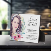 Plaque photo Memorial | Couleur d'eau