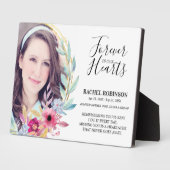 Plaque photo Memorial | Couleur d'eau (Côté)