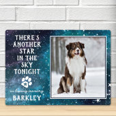 Plaque Photo Mémorial d'animal de compagnie Perte d'animal de c