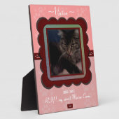 Plaque Photo Memorial de compagnie personnalisable  (Côté)