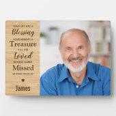 Plaque Photo Mémorial de la famille de mémoire amoureuse (Devant)