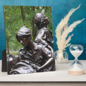 Plaque Photo Mémorial des femmes du Vietnam (Côté)
