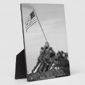 Plaque Photo Mémorial d'Iwo Jima (Côté)