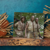 Plaque Photo Mémorial du Vietnam (Côté)