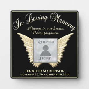 Plaque Photo Mémorial photo