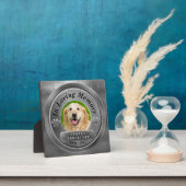 Plaque Photo Mémorial pour chien ou chat (Insitu)