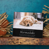 Plaque Photo Mémorial préféré pour animaux de compagnie pour un (Côté)