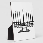 Plaque Photo Menorah I (Côté)
