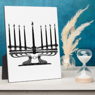 Plaque Photo Menorah I