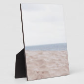 Plaque Photo Mer et sable (Côté)