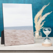 Plaque Photo Mer et sable (Côté)