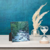 Plaque Photo Merced river by Happy Isles, Yosemite, CA (Insitu)