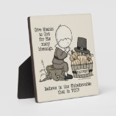 Plaque Photo Merci (Recto)