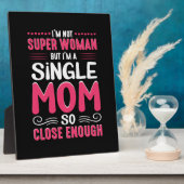 Plaque Photo Mère Art Je Suis Une Mère Unique (Côté)