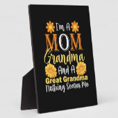Plaque Photo Mère Art Une Mère Et Une Grande Grand-Mère (Côté)