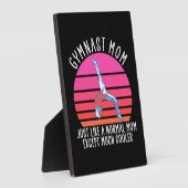 Plaque Photo Mère de gymnaste (Côté)