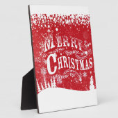 Plaque Photo Merry Christmas (Côté)